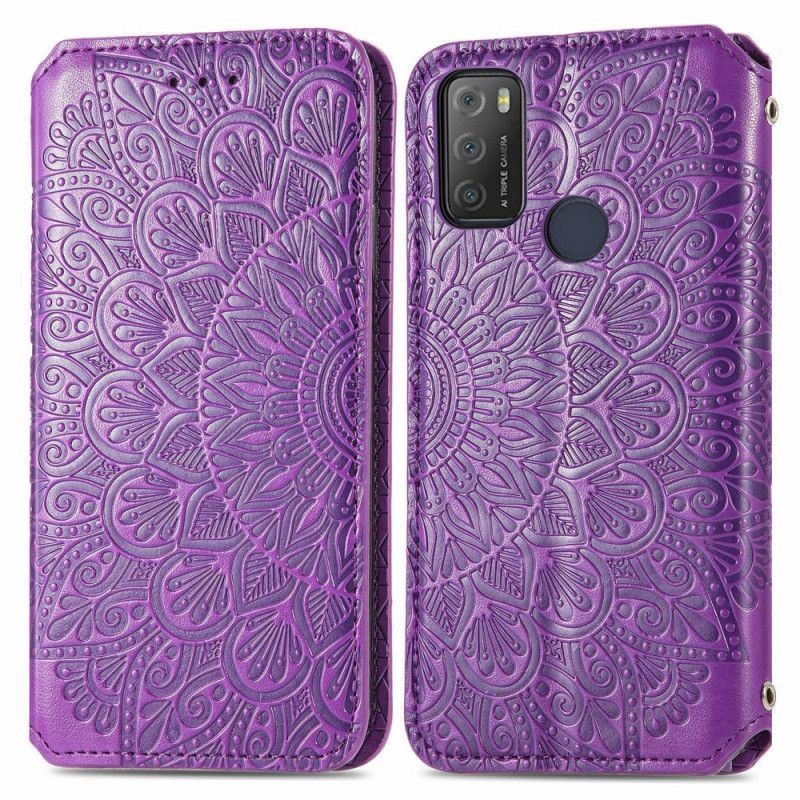 Flip Case Für Alcatel 3l (2021) / 1s (2021) Mandala