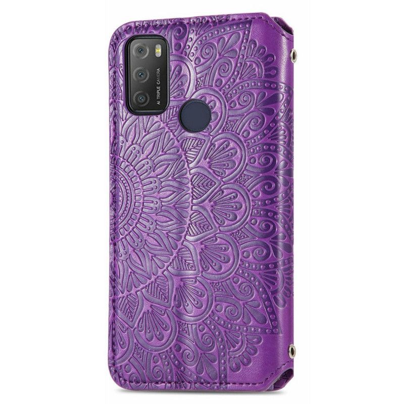 Flip Case Für Alcatel 3l (2021) / 1s (2021) Mandala