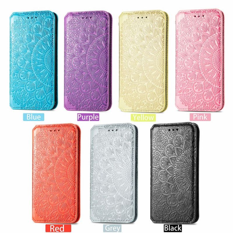 Flip Case Für Alcatel 3l (2021) / 1s (2021) Mandala