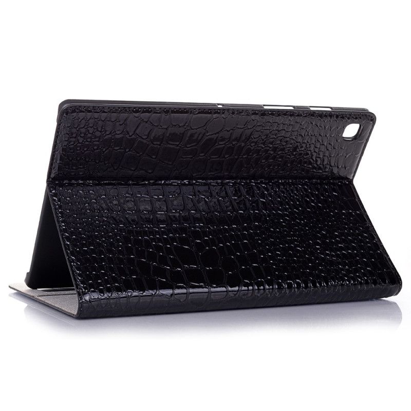 Case Für Samsung Galaxy Tab S5e Schwarz Krokodilstruktur