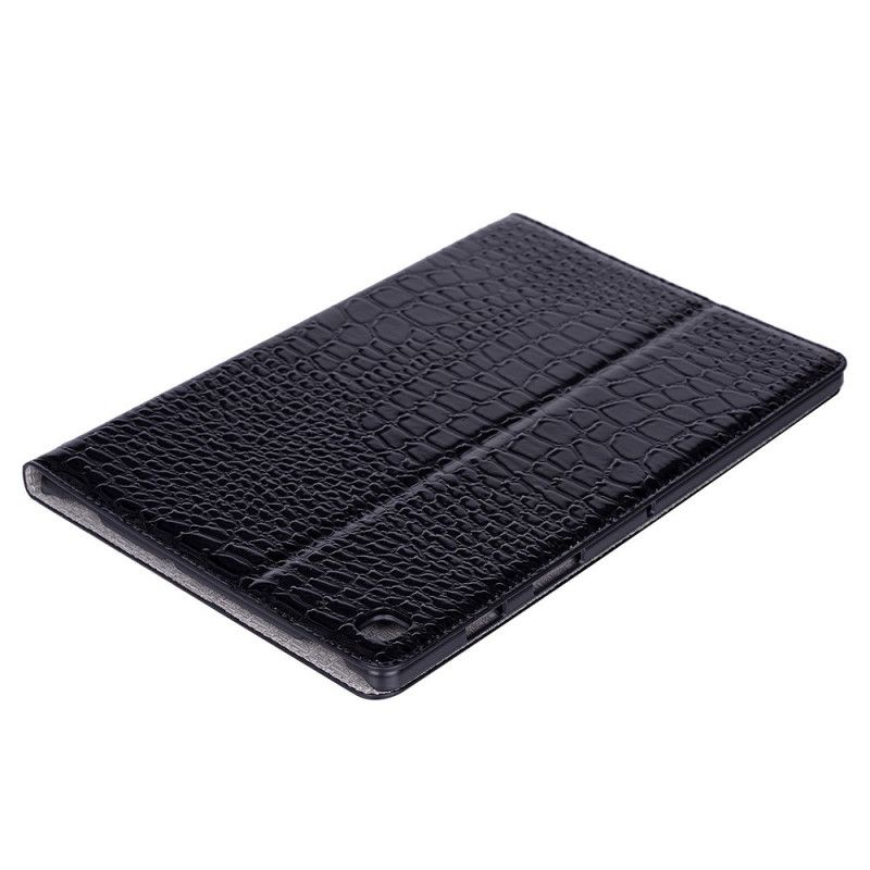 Case Für Samsung Galaxy Tab S5e Schwarz Krokodilstruktur