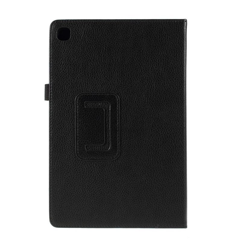 Case Samsung Galaxy Tab S5e Schwarz Litschi-Kunstleder