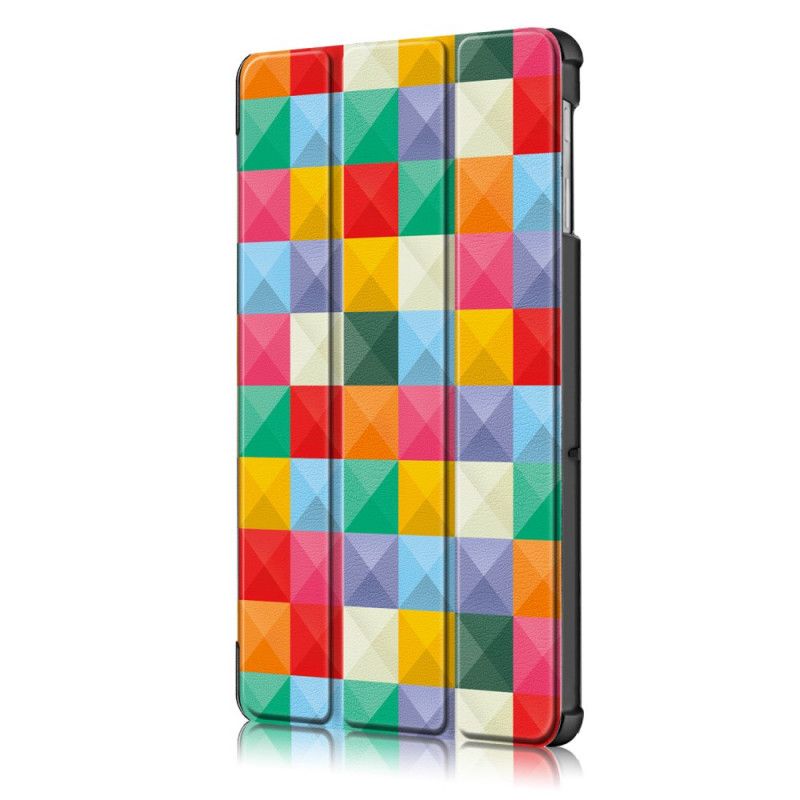 Farbenfrohes. Verstärktes Samsung Galaxy Tab S5e Smart Case