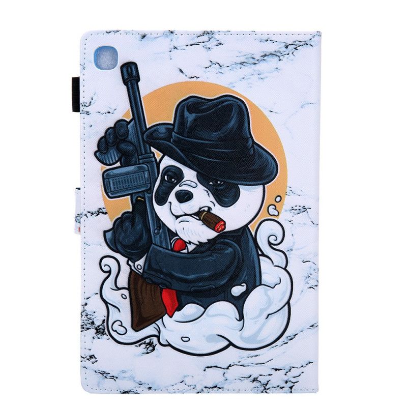 Lederhüllen Für Samsung Galaxy Tab S5e Gangsta-Hund