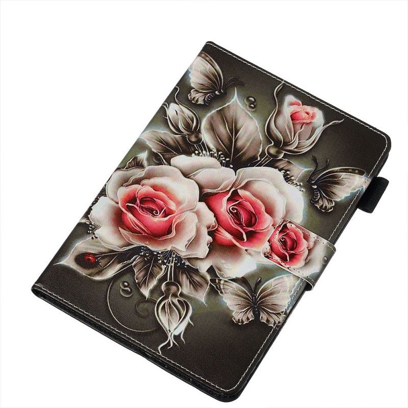Lederhüllen Samsung Galaxy Tab S5e Blumenstrauß