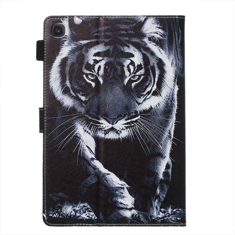 Lederhüllen Samsung Galaxy Tab S5e Grau Tigerserie