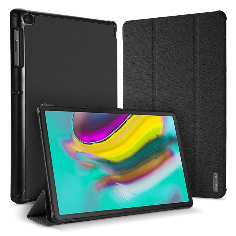 Smart Case Samsung Galaxy Tab S5e Schwarz Domo Serie Dux-Ducis