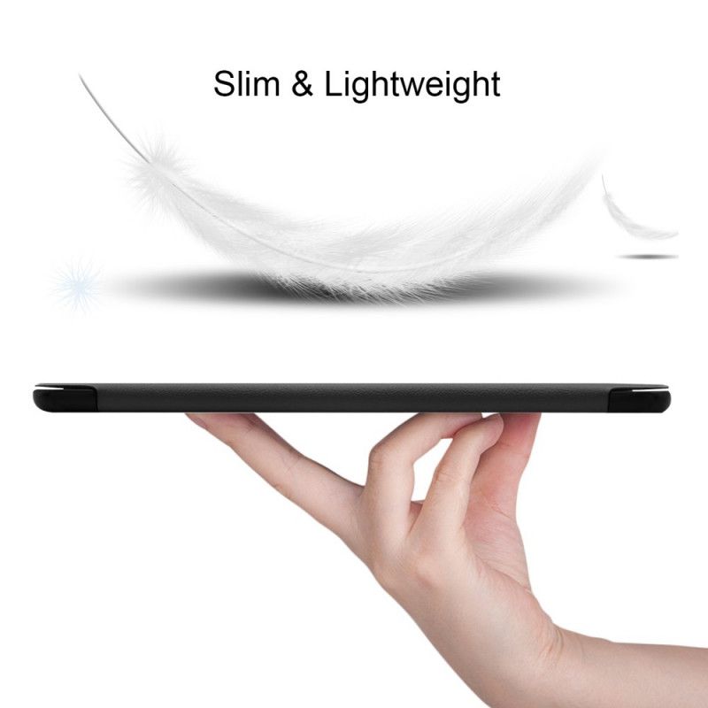 Smart Case Samsung Galaxy Tab S5e Schwarz Klassisches Kunstleder