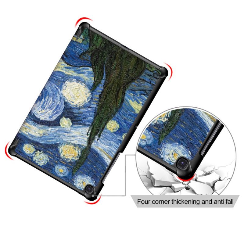 Smart Case Samsung Galaxy Tab S5e Verstärkter Van Gogh