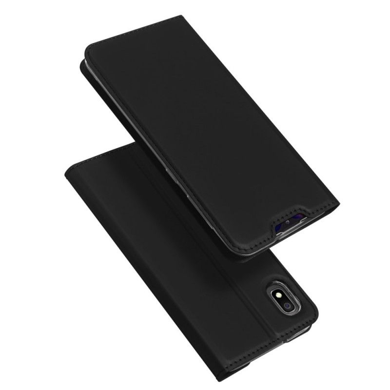 Flip Case Für Samsung Galaxy A10 Schwarz Pro-Dux-Ducis-Haut