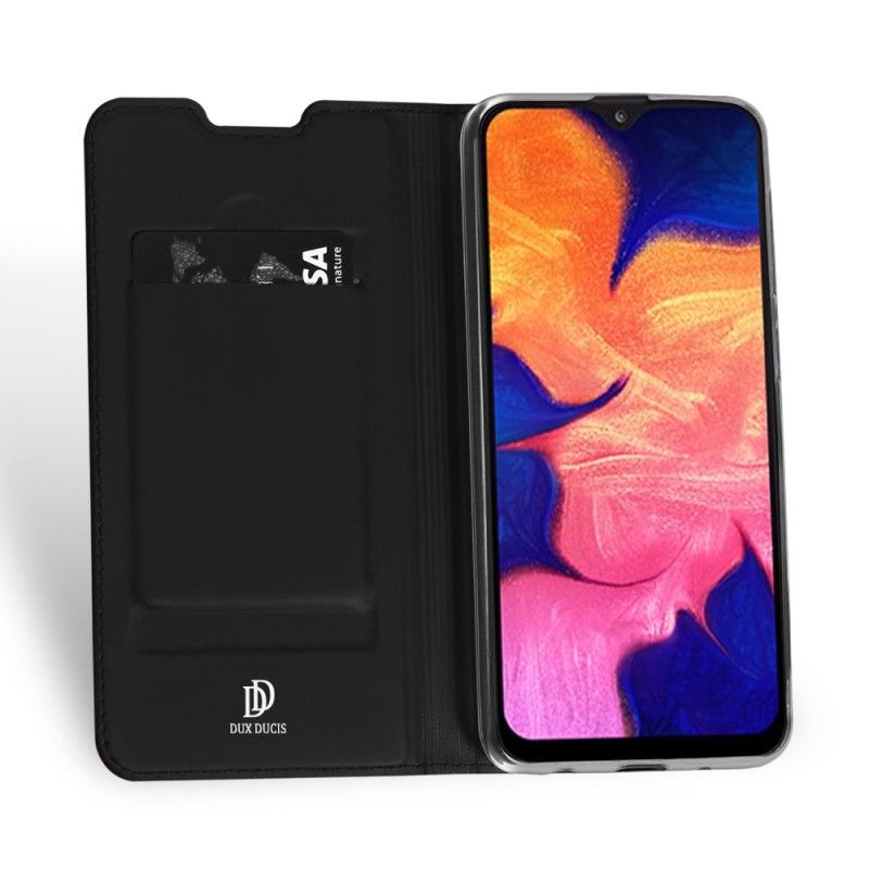 Flip Case Für Samsung Galaxy A10 Schwarz Pro-Dux-Ducis-Haut