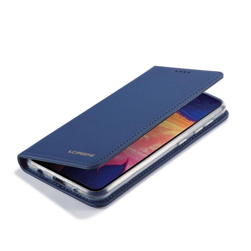 Flip Case Samsung Galaxy A10 Schwarz Zukünftige Lc.Imeeke