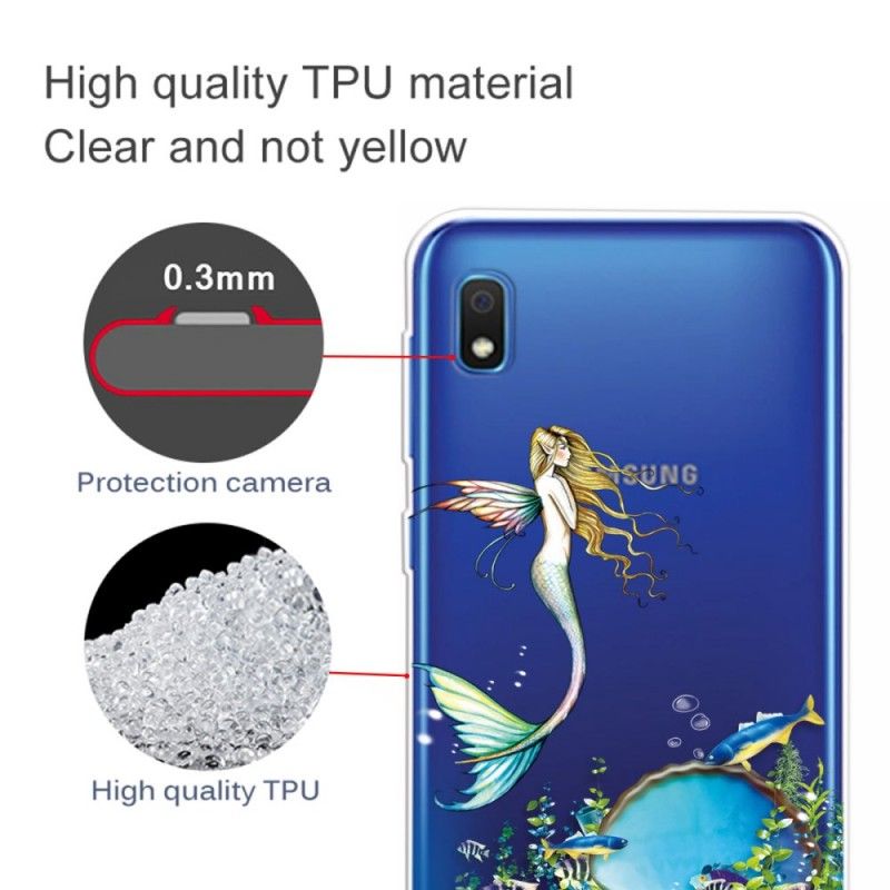 Hülle Für Samsung Galaxy A10 Blaue Sirene