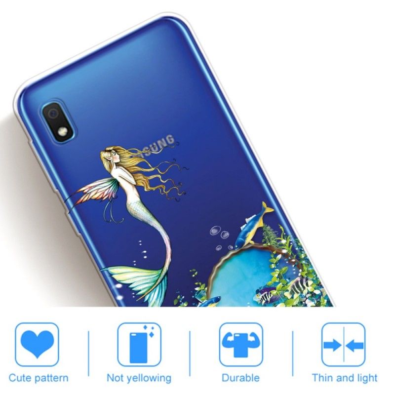 Hülle Für Samsung Galaxy A10 Blaue Sirene