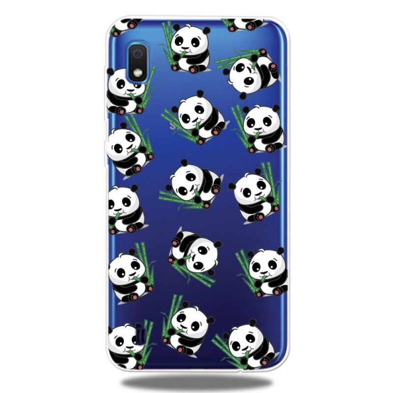 Hülle Für Samsung Galaxy A10 Kleine Pandas