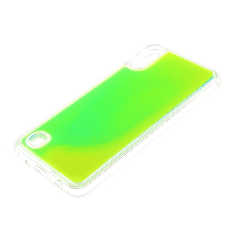 Hülle Für Samsung Galaxy A10 Lila Fluoreszierend