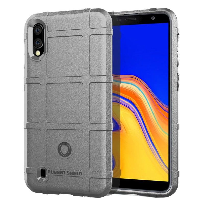 Hülle Für Samsung Galaxy A10 Schwarz Robuster Schild