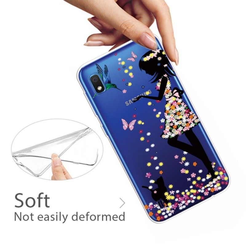 Hülle Samsung Galaxy A10 Handyhülle Magische Frau