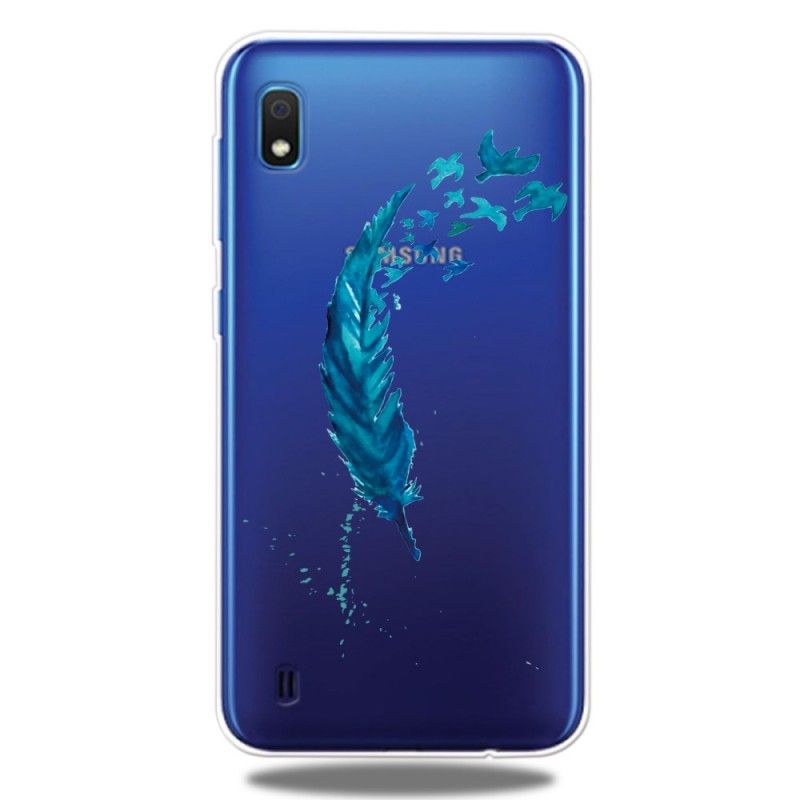 Hülle Samsung Galaxy A10 Schöne Feder