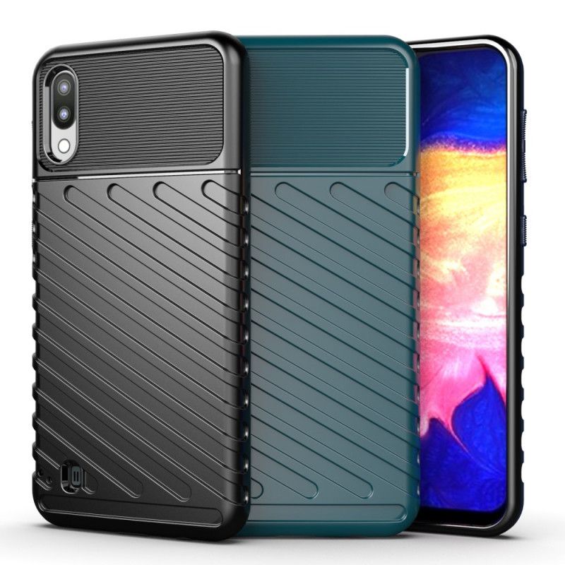 Hülle Samsung Galaxy A10 Schwarz Donnerserie