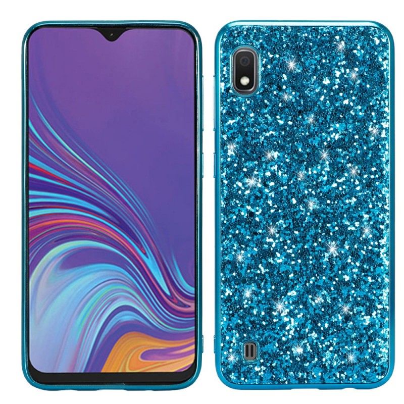 Hülle Samsung Galaxy A10 Schwarz Premium Glitter