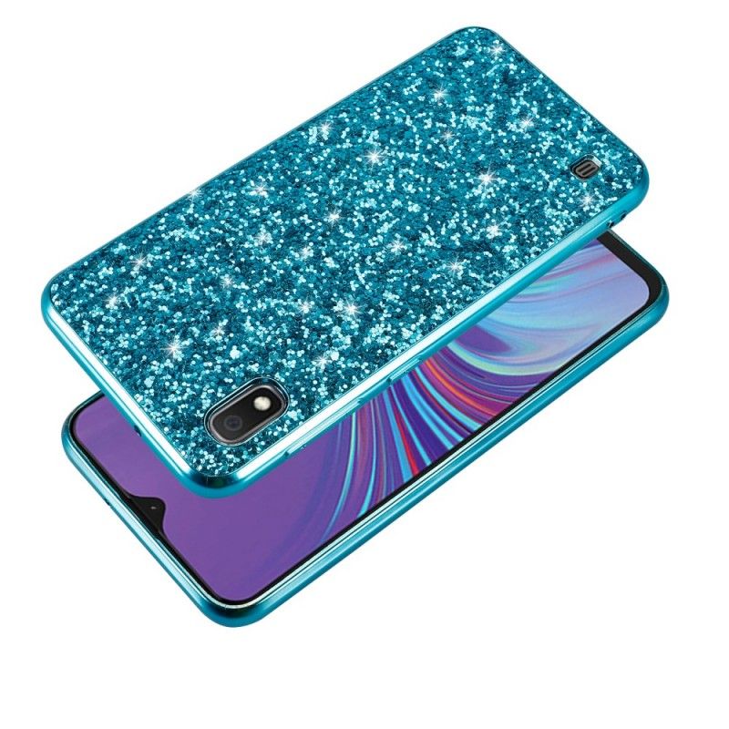 Hülle Samsung Galaxy A10 Schwarz Premium Glitter