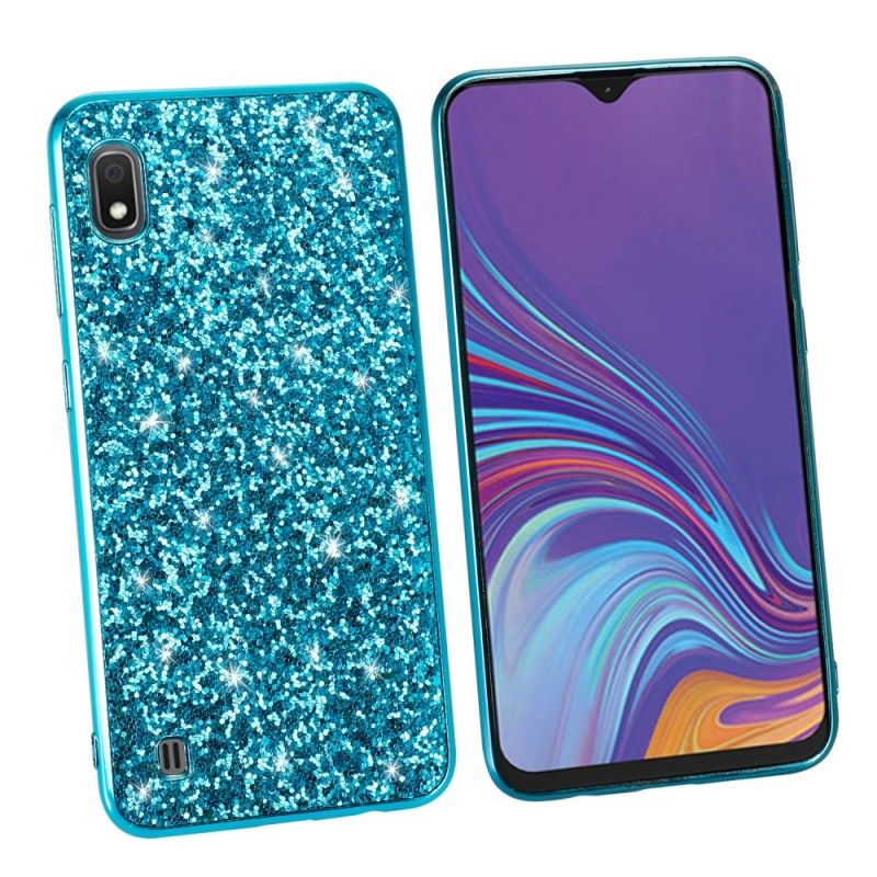 Hülle Samsung Galaxy A10 Schwarz Premium Glitter