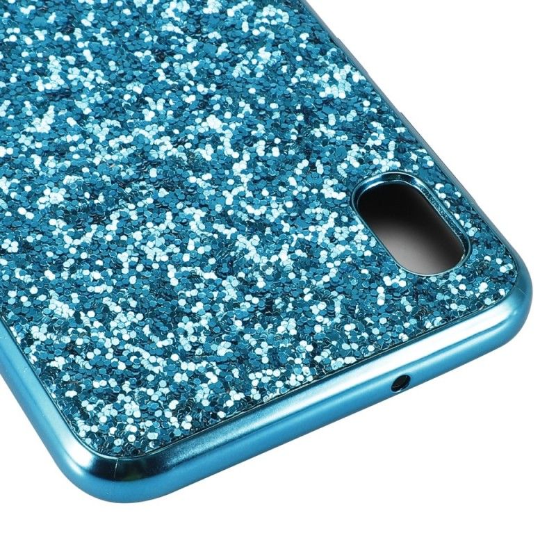 Hülle Samsung Galaxy A10 Schwarz Premium Glitter