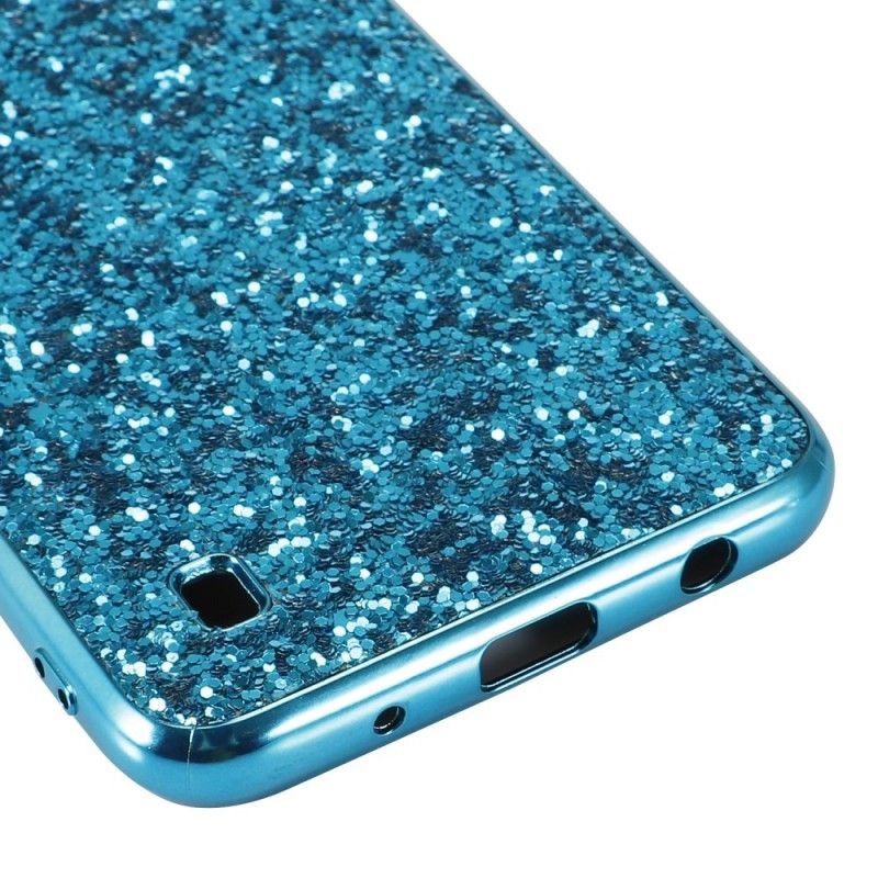 Hülle Samsung Galaxy A10 Schwarz Premium Glitter