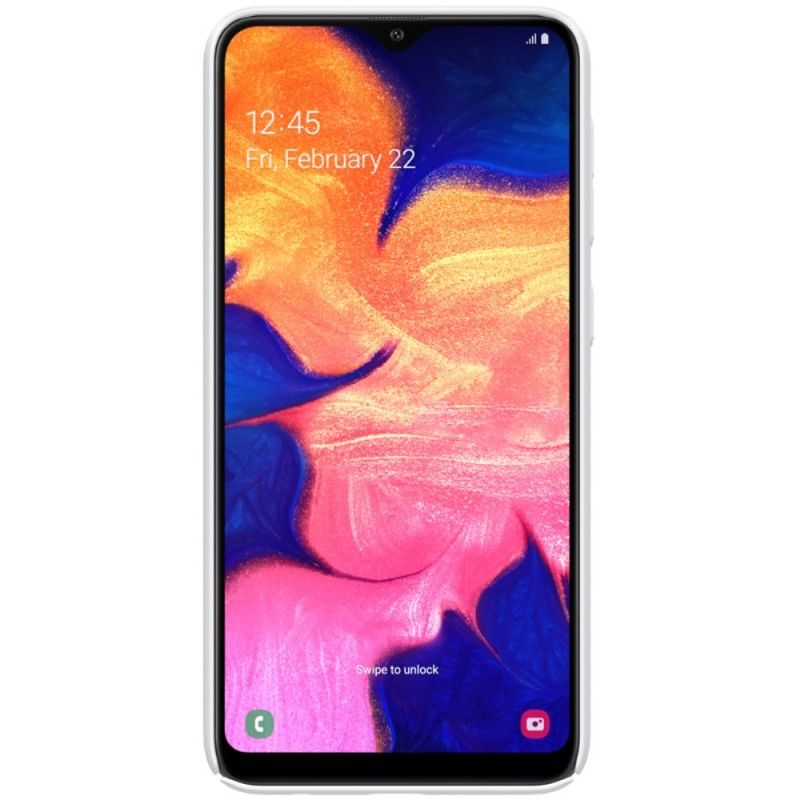 Hülle Samsung Galaxy A10 Schwarz Starrer Gefrosteter Nillkin