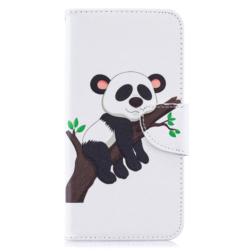 Lederhüllen Samsung Galaxy A10 Fauler Panda