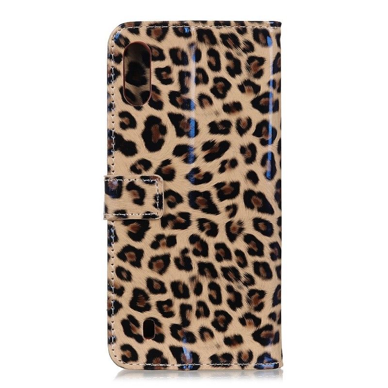 Lederhüllen Samsung Galaxy A10 Leopard