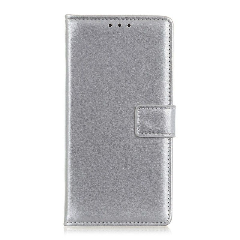 Lederhüllen Samsung Galaxy A10 Schwarz Kunstleder Klasse 1