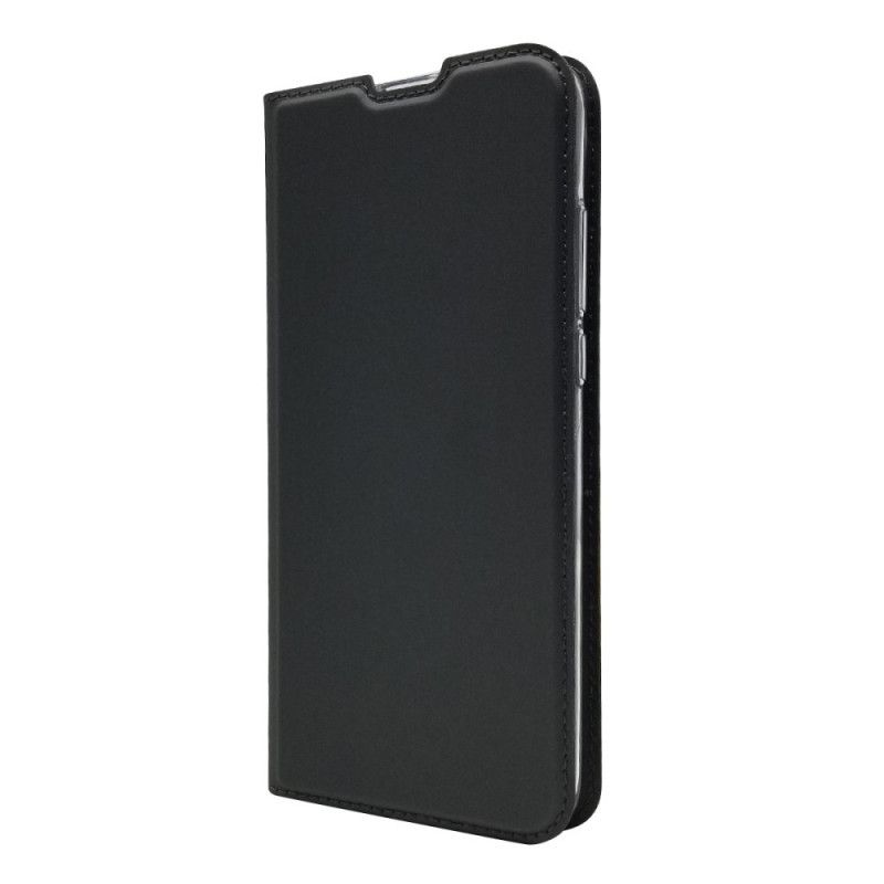 Flip Case Honor View 20 Schwarz Premium-Ledereffekt