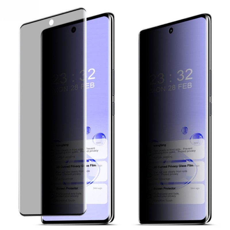 Anti-spionage-displayschutzfolie Aus Gehärtetem Glas Für Vivo V30 5g