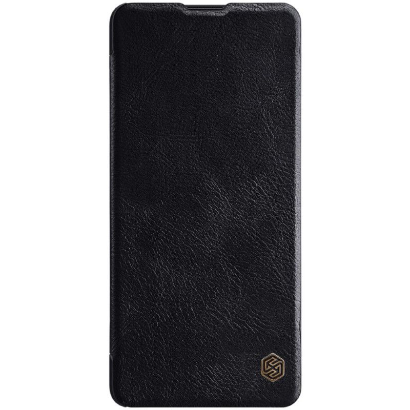 Flip Case Samsung Galaxy Note 10 Lite Schwarz Nillkin-Qin-Serie