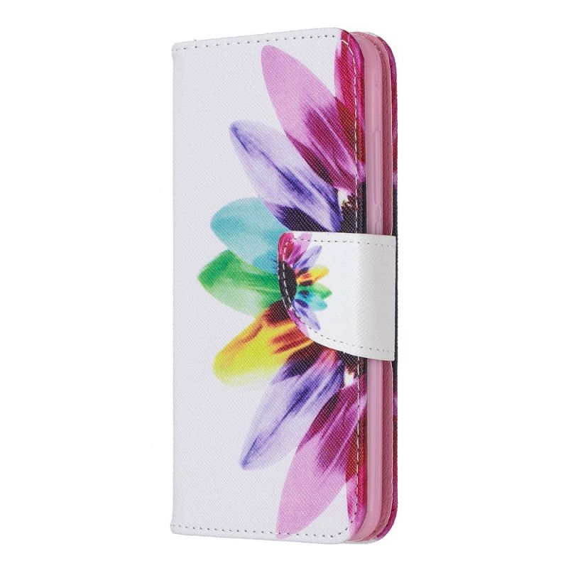 Lederhüllen Xiaomi Redmi 7A Aquarellblume