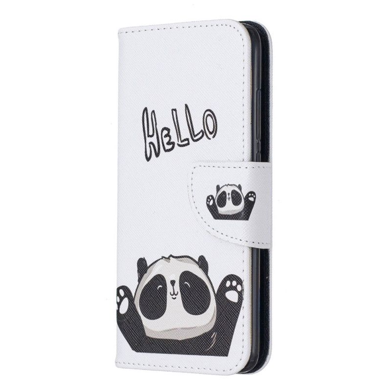 Lederhüllen Xiaomi Redmi 7A Hallo Panda