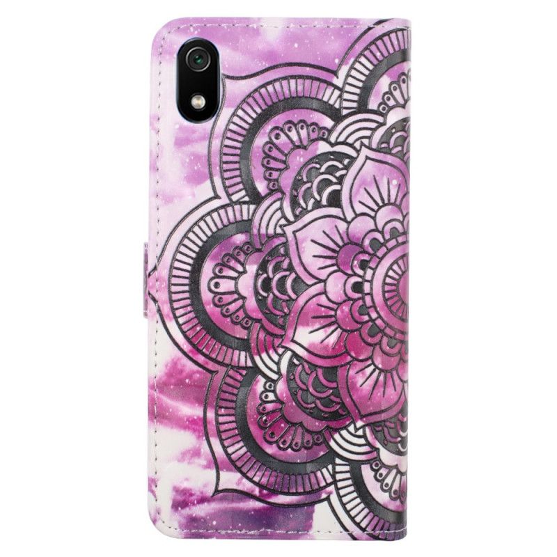 Lederhüllen Xiaomi Redmi 7A Lila Mandala