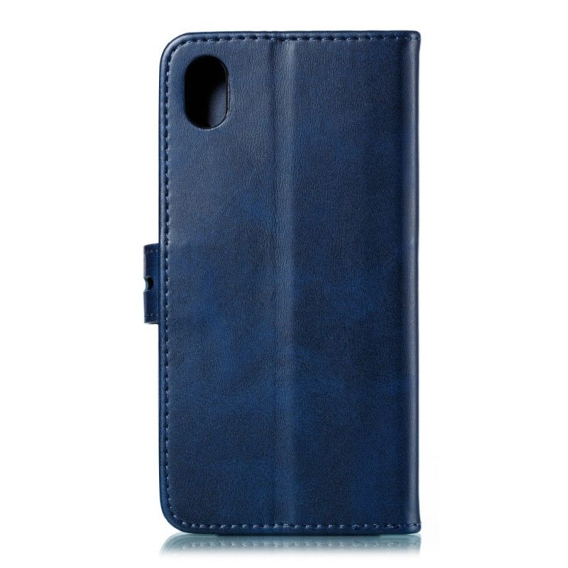 Lederhüllen Xiaomi Redmi 7A Schwarz Kätzchenimitatleder
