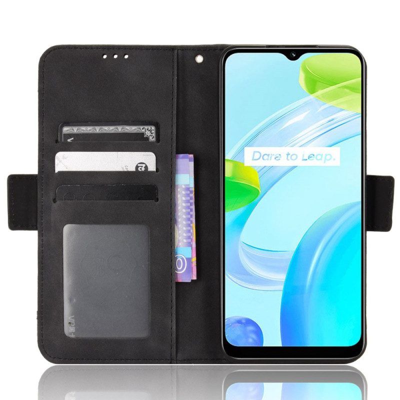 Flip Case Für Realme C35 Multi-karten