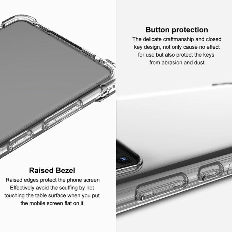 Handyhülle Für iPhone 14 Pro Transparente Imak-airbag-ecken