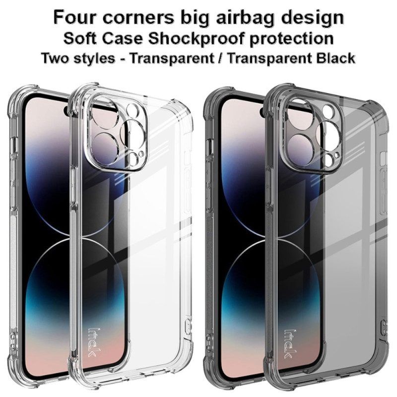 Handyhülle Für iPhone 14 Pro Transparente Imak-airbag-ecken