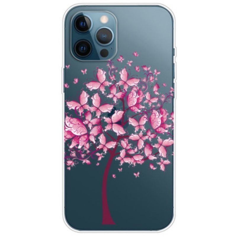 Hülle Für iPhone 14 Pro Rosa Baum