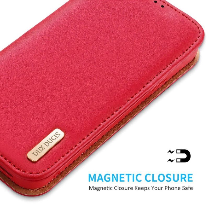 Schutzhülle Für iPhone 14 Pro Flip Case Hivo-serie Dux Ducis