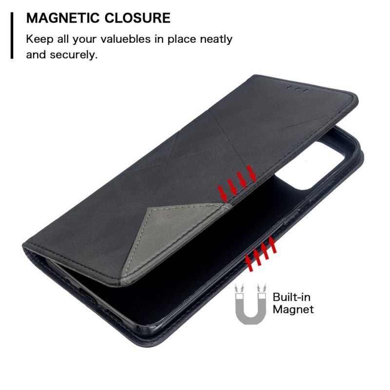 Flip Case Samsung Galaxy S20 Plus / S20 Plus 5G Schwarz Künstlerstil