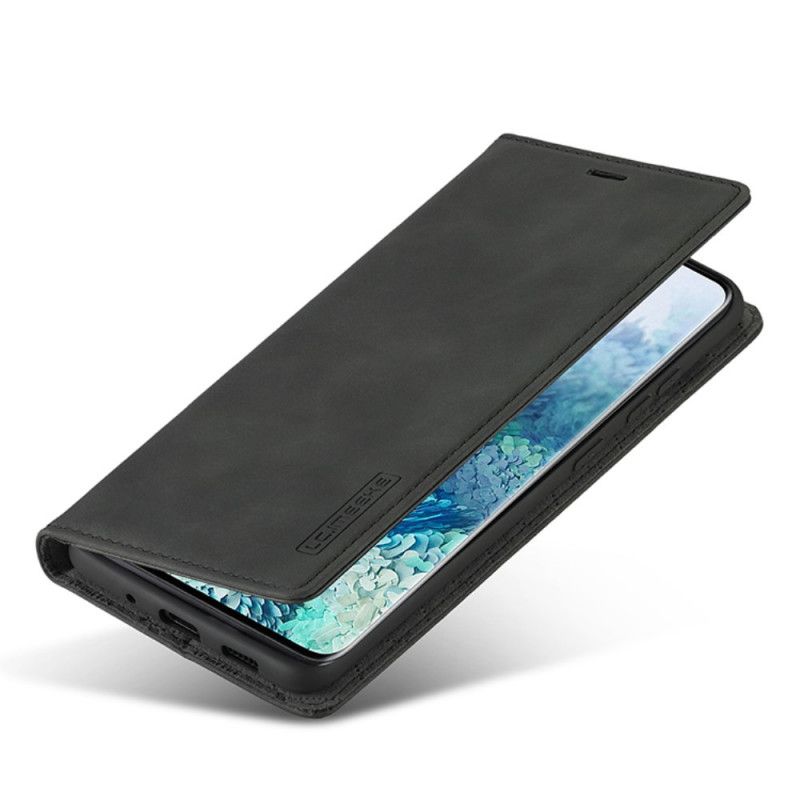 Flip Case Samsung Galaxy S20 Plus / S20 Plus 5G Schwarz Lc.Imeeke Ledereffekt