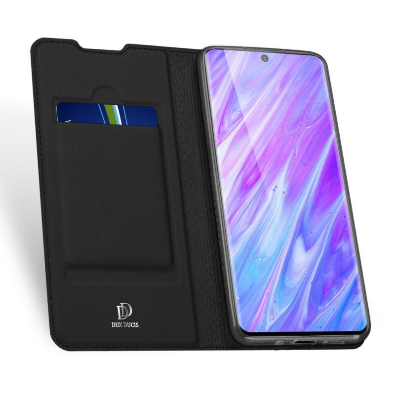 Flip Case Samsung Galaxy S20 Plus / S20 Plus 5G Schwarz Pro-Dux-Ducis-Haut