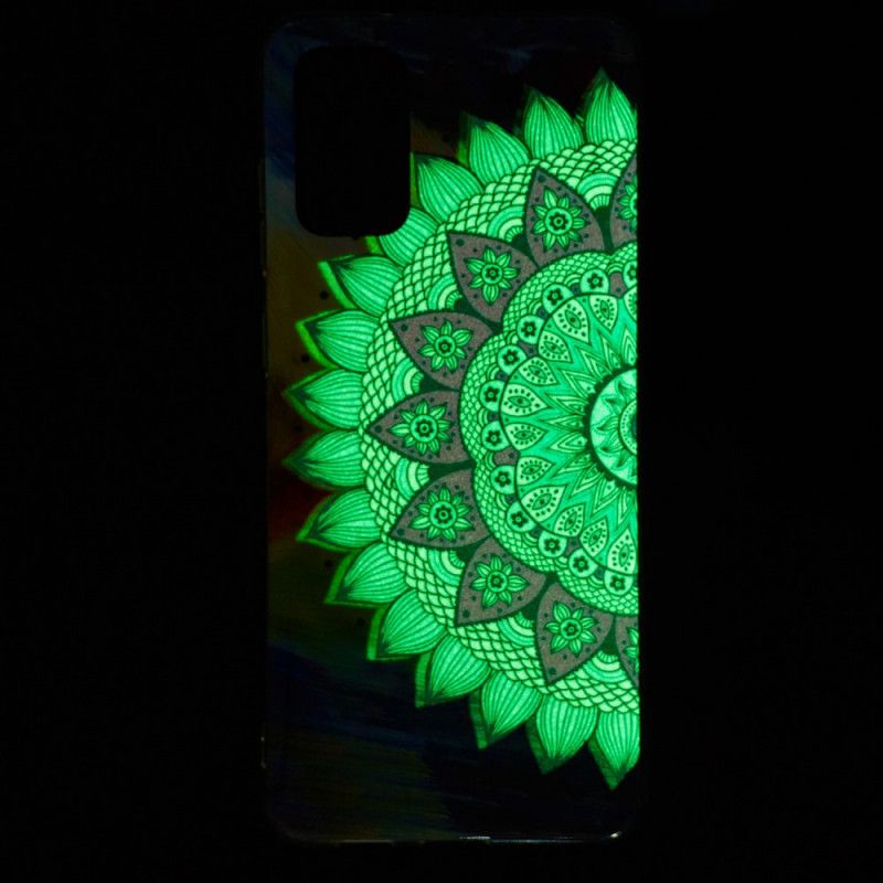 Hülle Samsung Galaxy S20 Plus / S20 Plus 5G Fluoreszierendes Farbiges Mandala