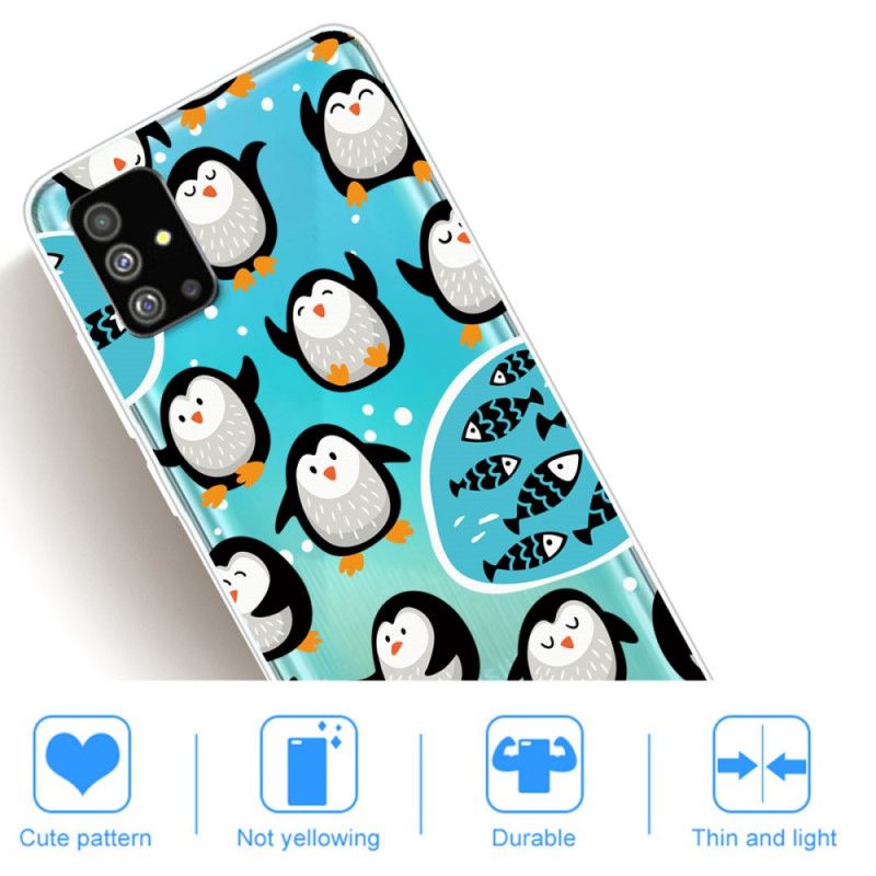 Hülle Samsung Galaxy S20 Plus / S20 Plus 5G Pinguine Und Fische